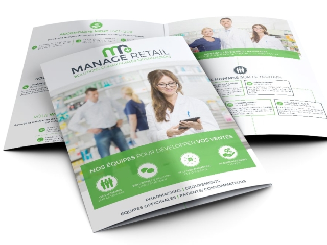 creation plaquette landes agence communication manage retail 1