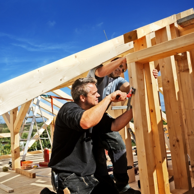 carpenters at work