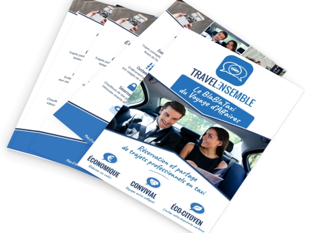 creation flyer landes agence communication travel ensemble