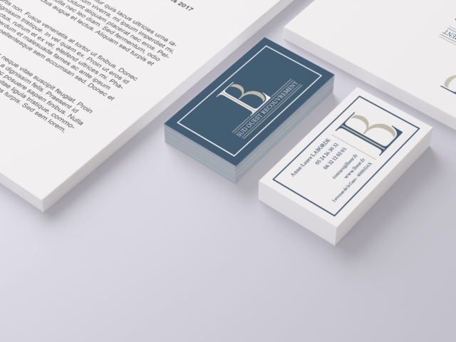 creation logo landes agence communication lbsor main