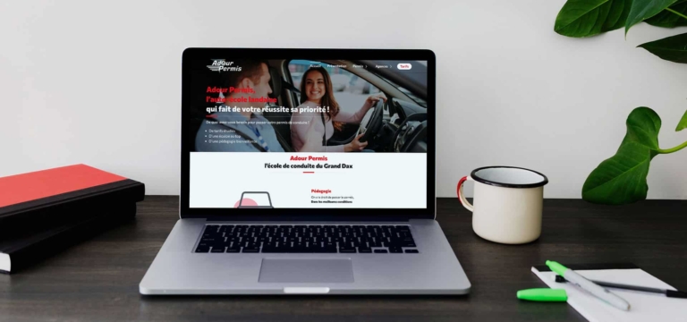 agence communication graphisme site internet redaction adour permis couv