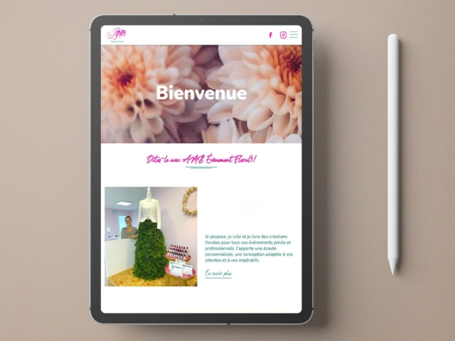 agence communication graphisme site internet redaction amb evenement floral couv
