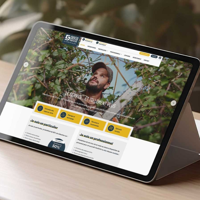 agence communication site internet redaction defis services couv
