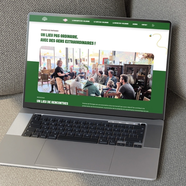 agence communication graphisme site internet redaction graines partage couv