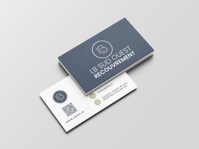 Carte de visite de LB Sud Ouest Recouvrement.
